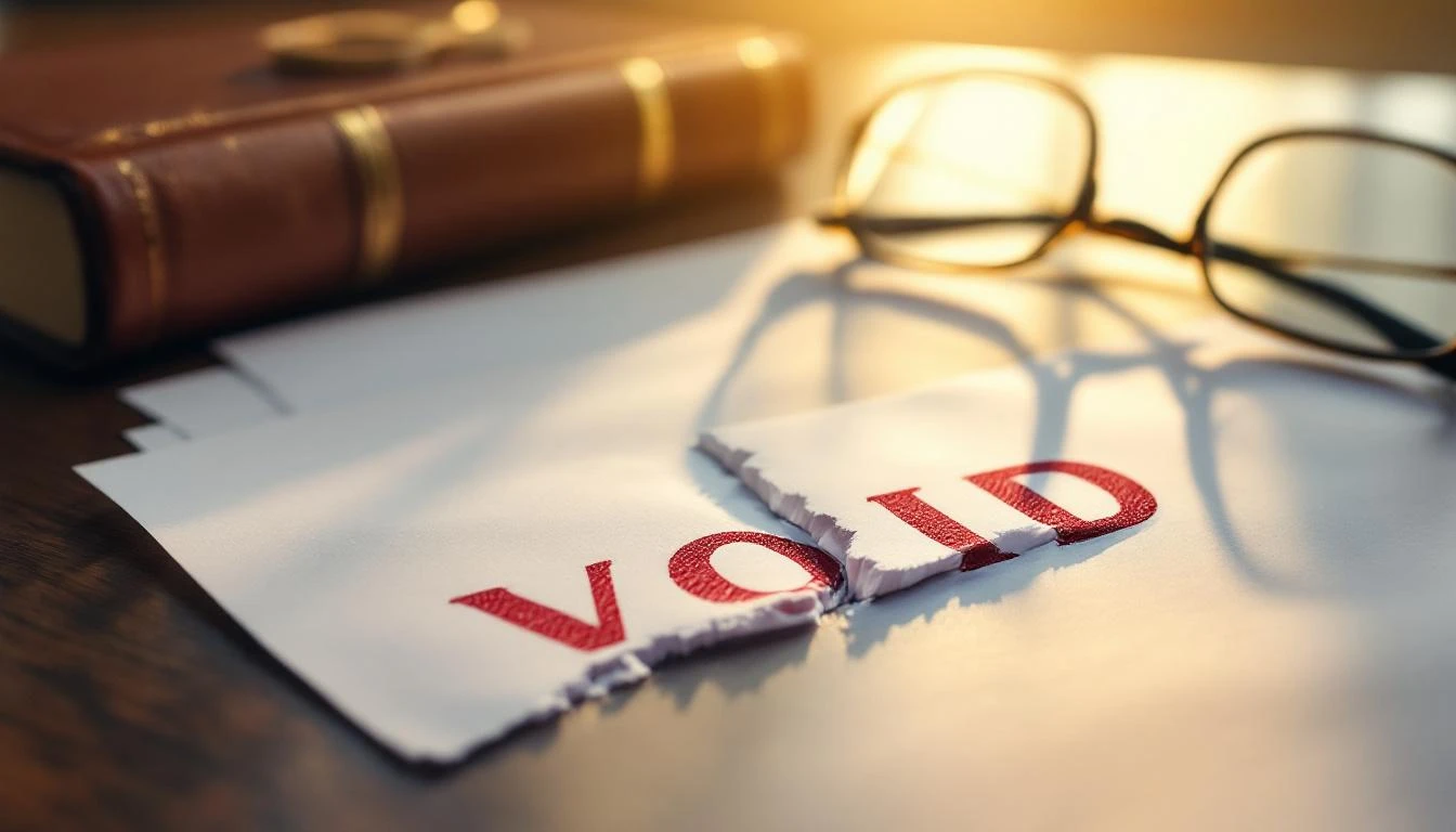 Les conséquences d'une nullité de contrat sur vos droits