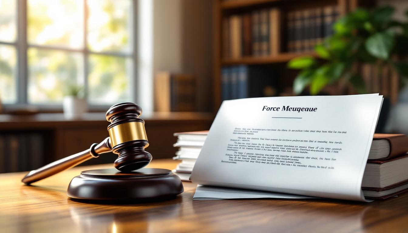 La force majeure en droit : quand peut-elle être invoquée
