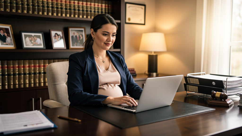 Avocate enceinte et télétravail : est-ce une option viable